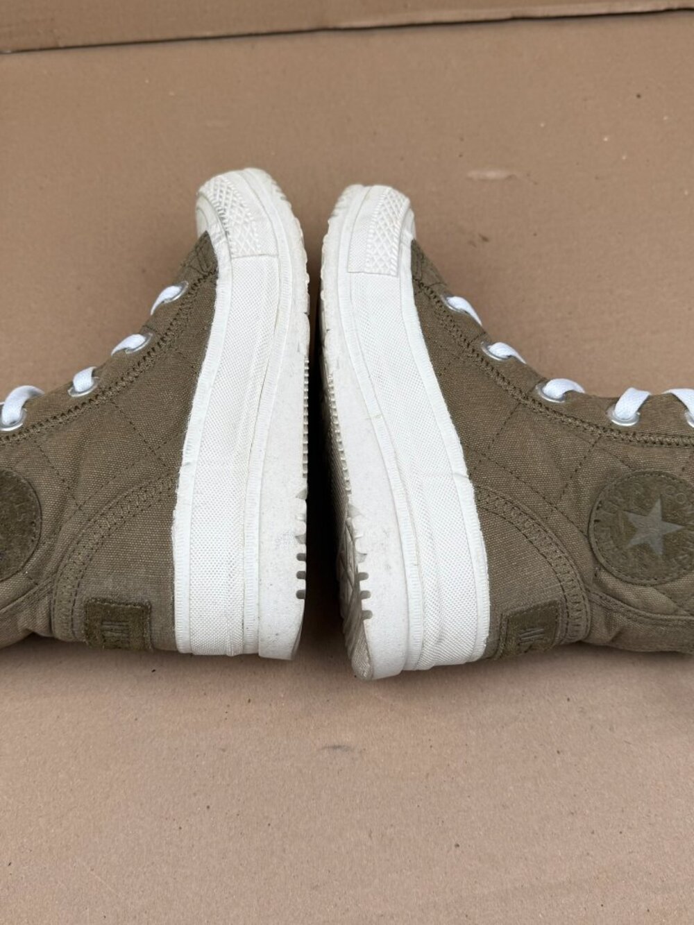 Converse All Star High Top Sneakers Womens No Tag See Measurements Insole 8.5inc - Picture 3 of 9